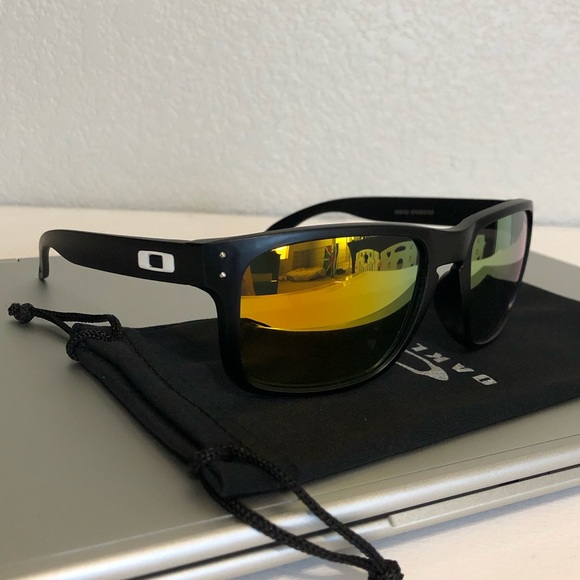 Oakley Other - Oakley Holbrook Gold Reflective Lenses OO9102